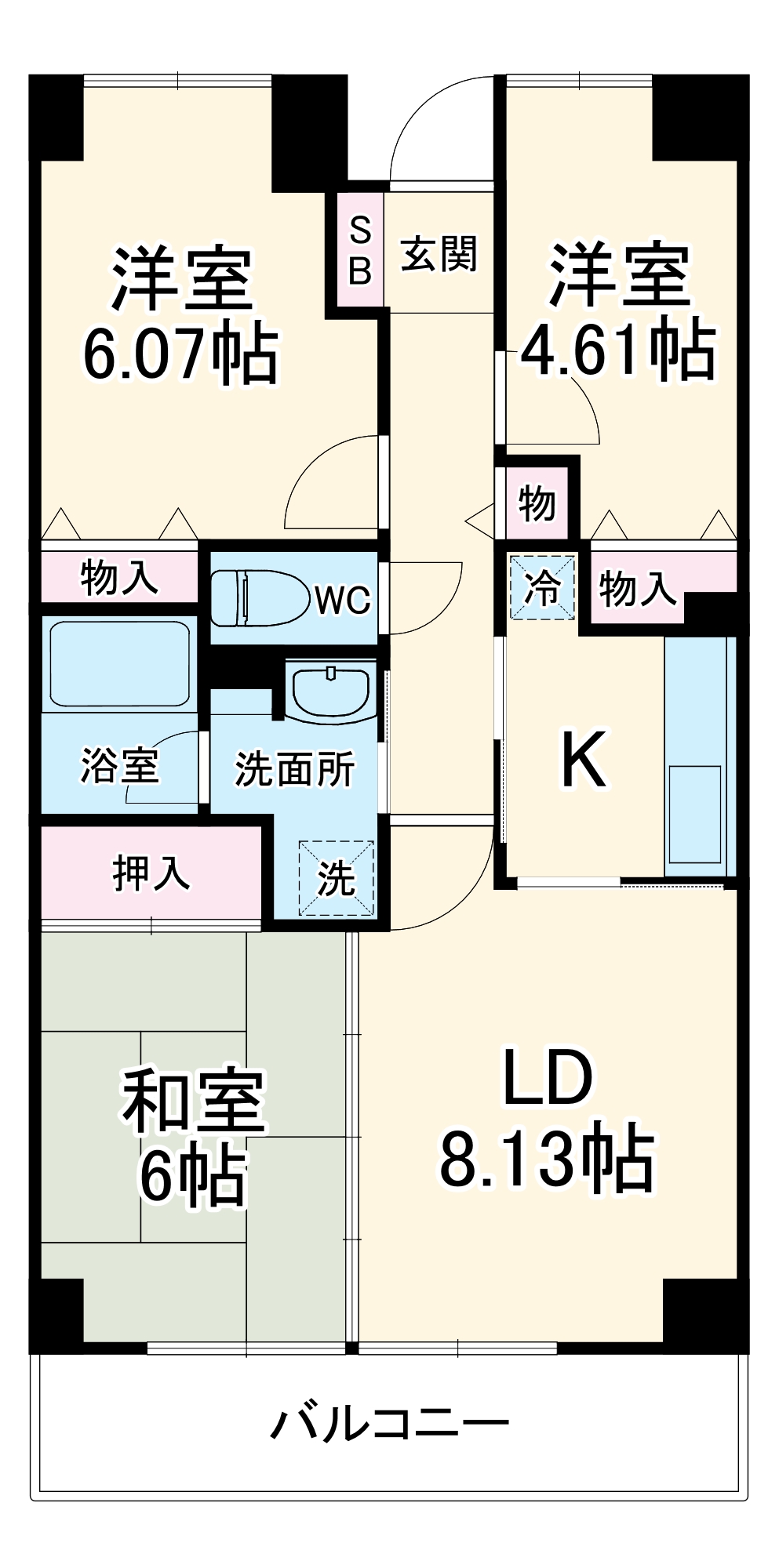 アーバンパーク市ヶ尾の間取り