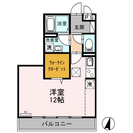グレイスコートⅡの間取り
