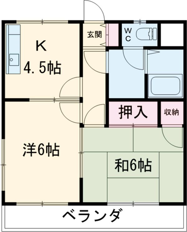 スターフィールドBの間取り