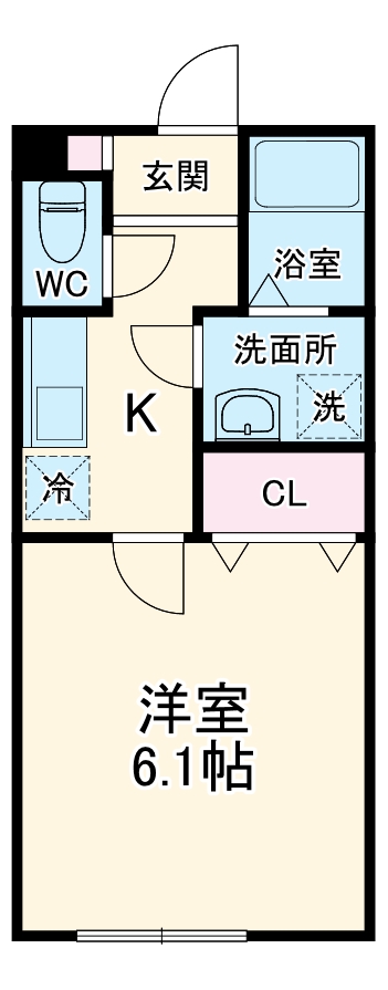 Ambition七里の間取り