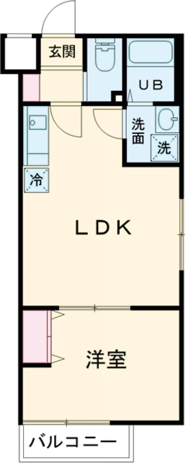 スクエア千鳥町の間取り