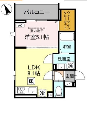 D-estの間取り