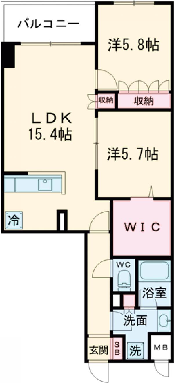 サンジョイアゼロの間取り