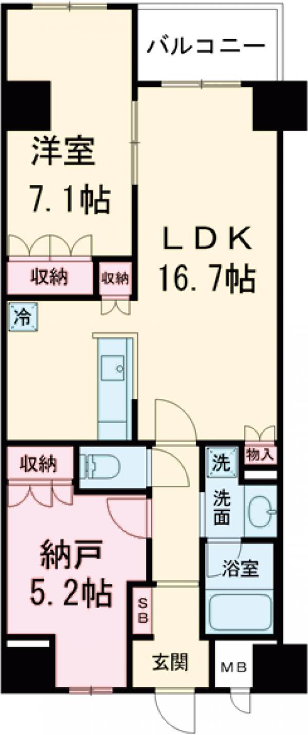 サンジョイアゼロの間取り