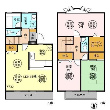 パークアベニュー Aの間取り