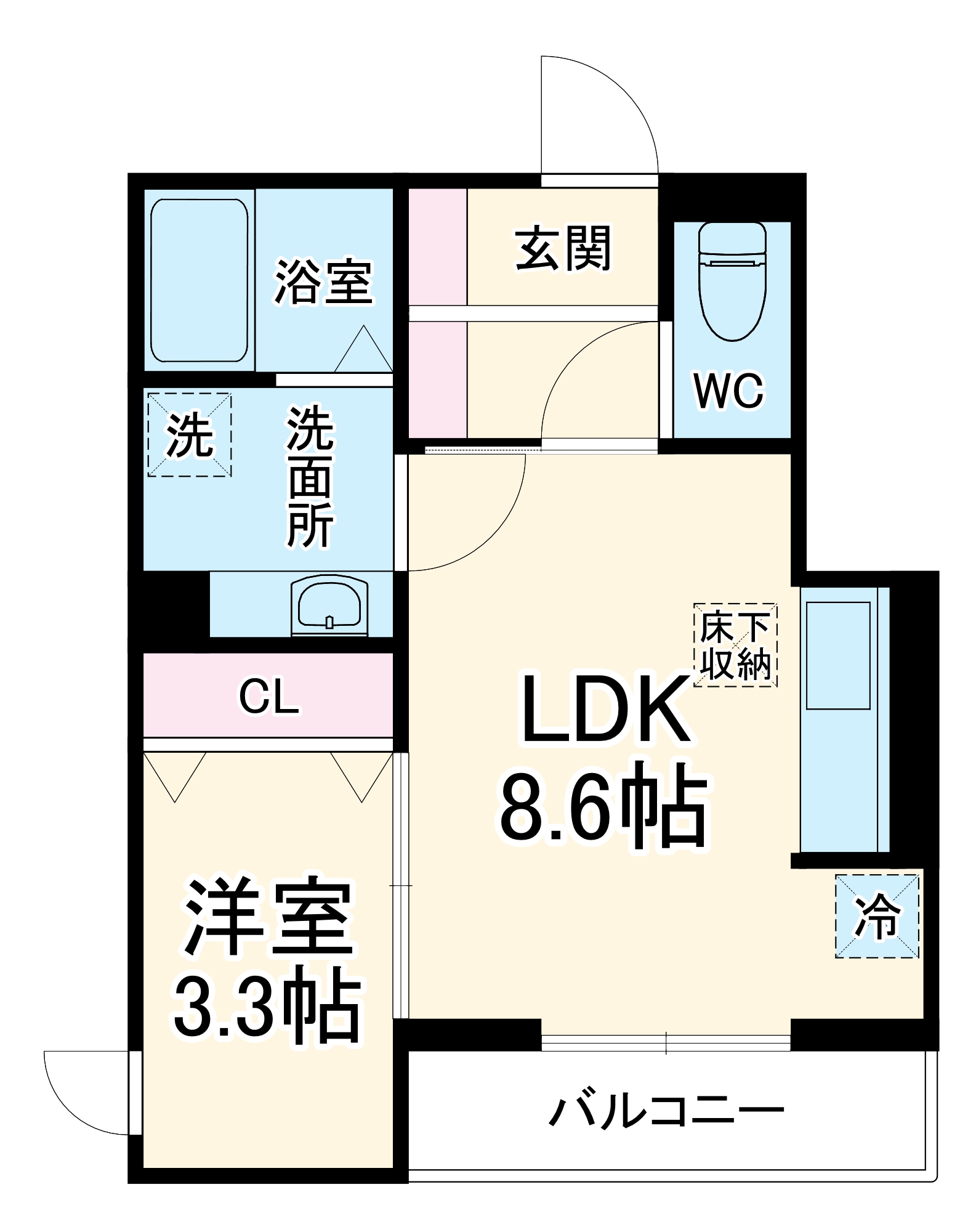 D-Sereno岡の間取り
