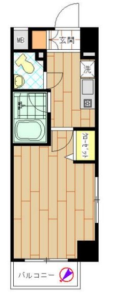 アリーチェ高田馬場の間取り