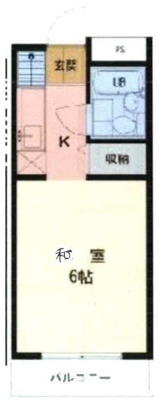 ハイツローネAの間取り