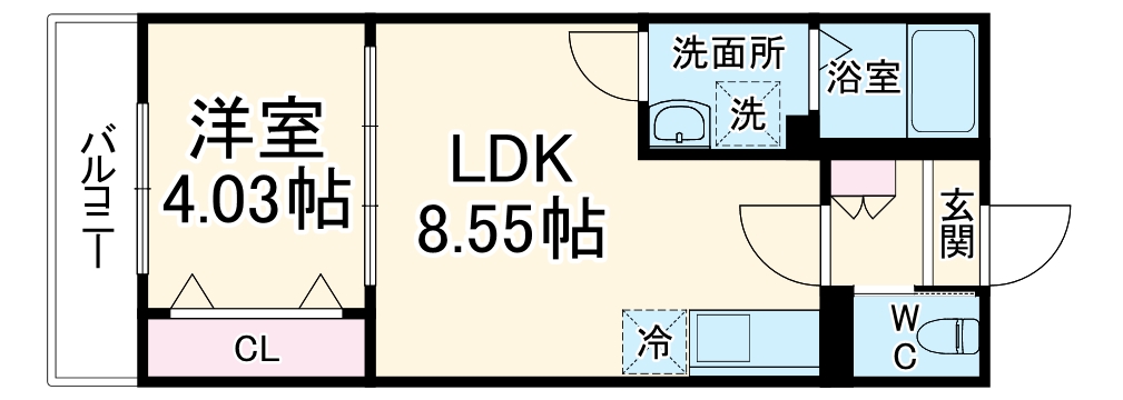 RIZE柏たなかⅠの間取り