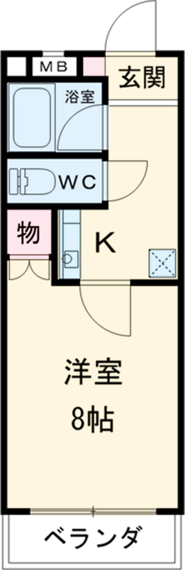 オリオンハイツの間取り