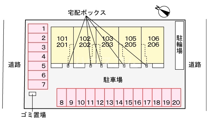 15/21 駐車場