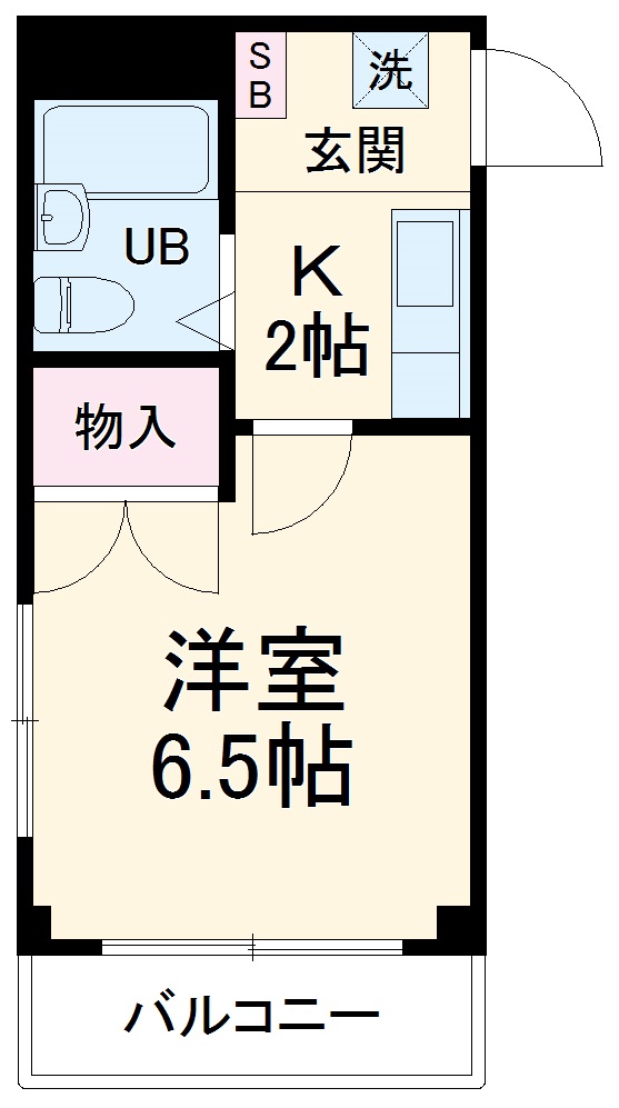アーバンシティ豊和の間取り
