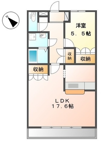 パストラルの間取り