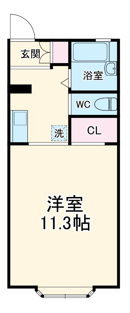 ミューズイン平尾の間取り
