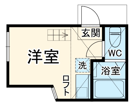 ユナイトファーストブランチ金沢の間取り