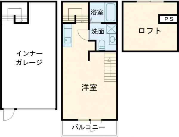 ガレージハウス青葉の間取り