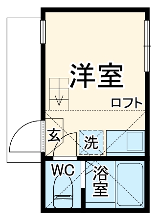 ユナイトファーストブランチ金沢の間取り
