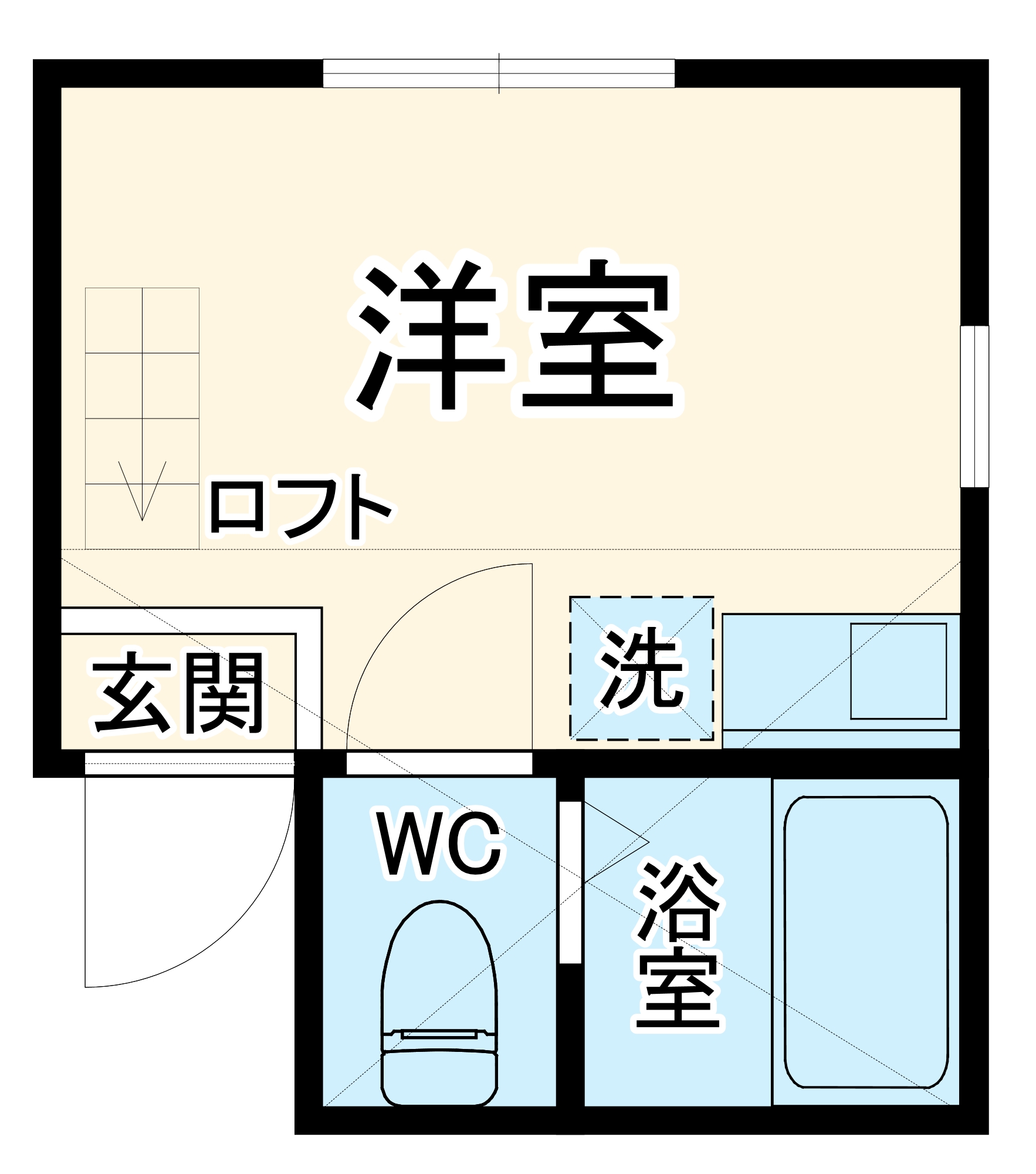 ユナイトファーストブランチ金沢の間取り
