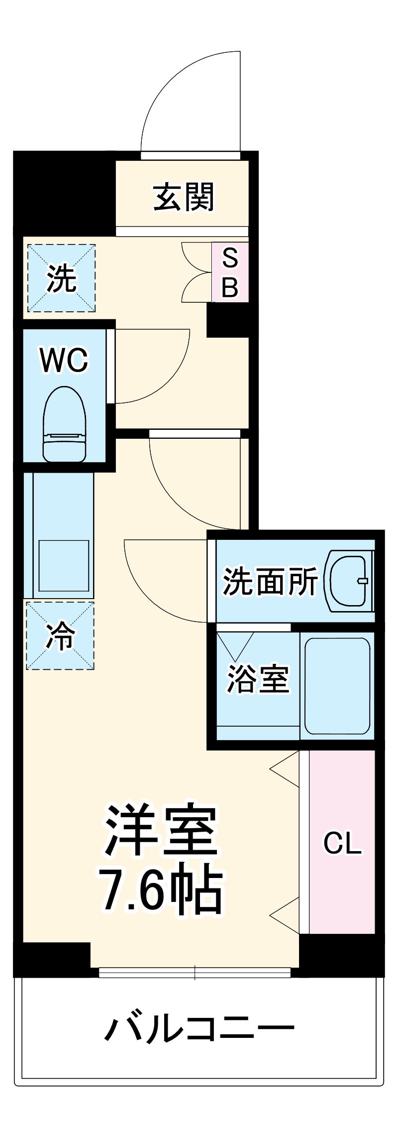 GENOVIA妙典の間取り