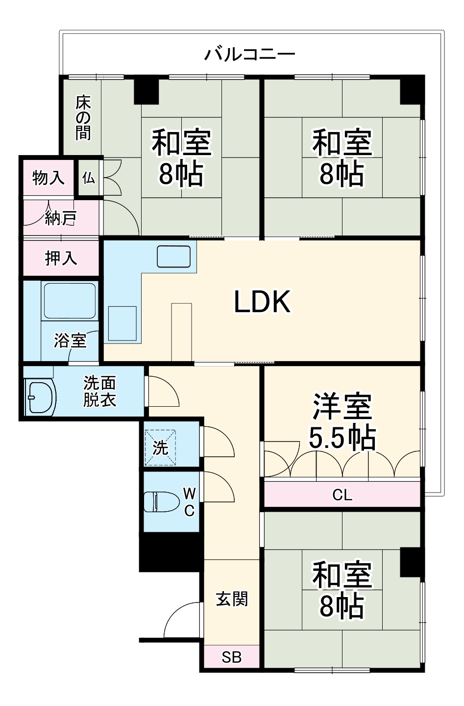 ロイヤルグレースの間取り