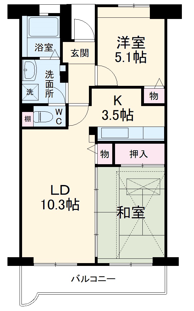 PASA・DE・URAWABUZOUの間取り