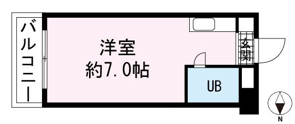 ヴィラ松沢Aの間取り