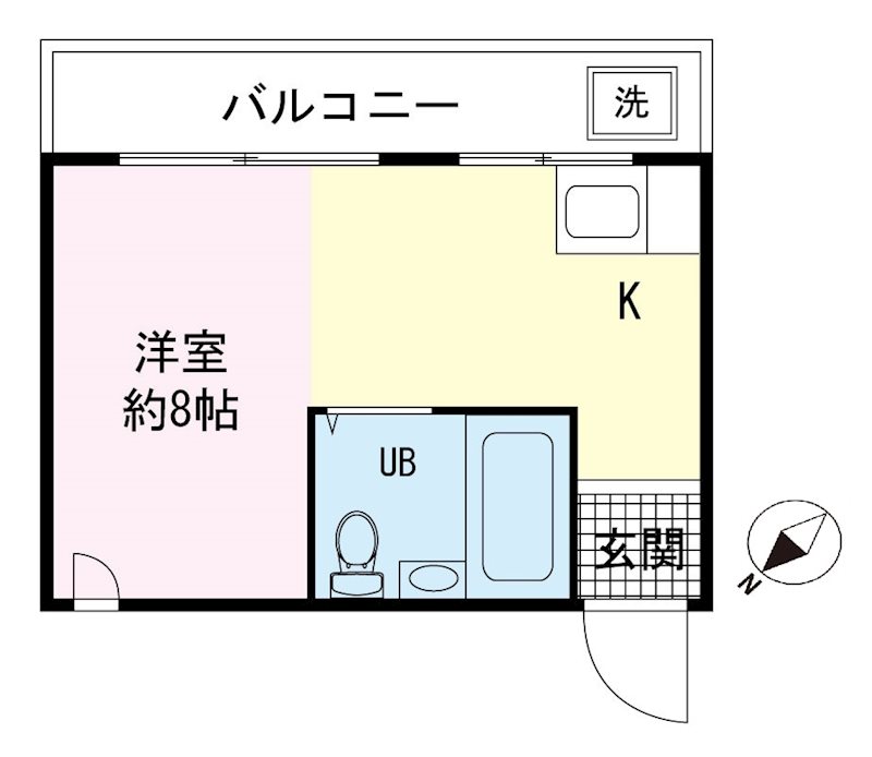 CASA大岡の間取り