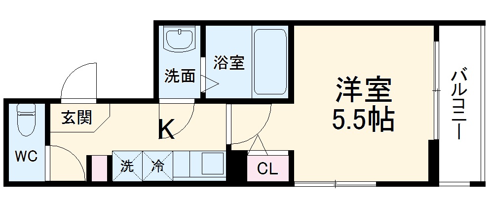 MELDIA東大宮の間取り