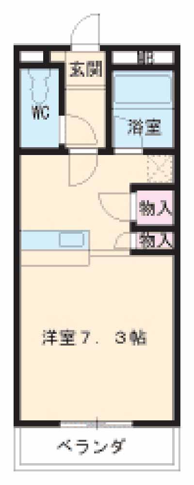 MODERATEの間取り