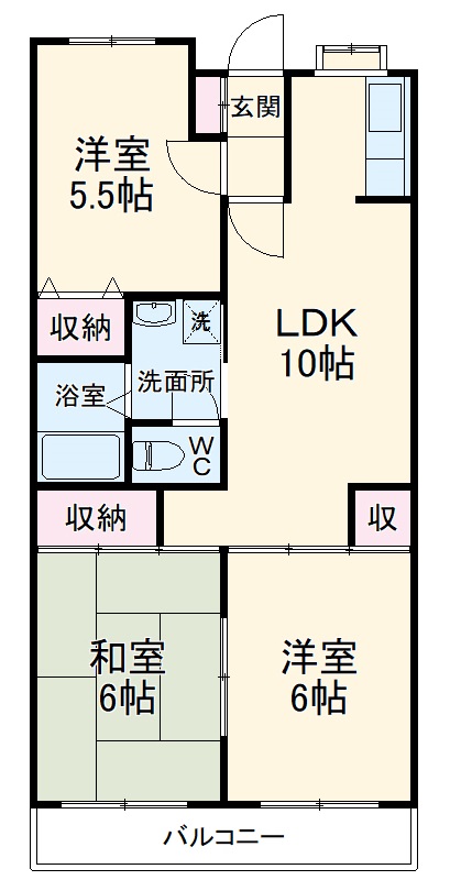 2/30 間取