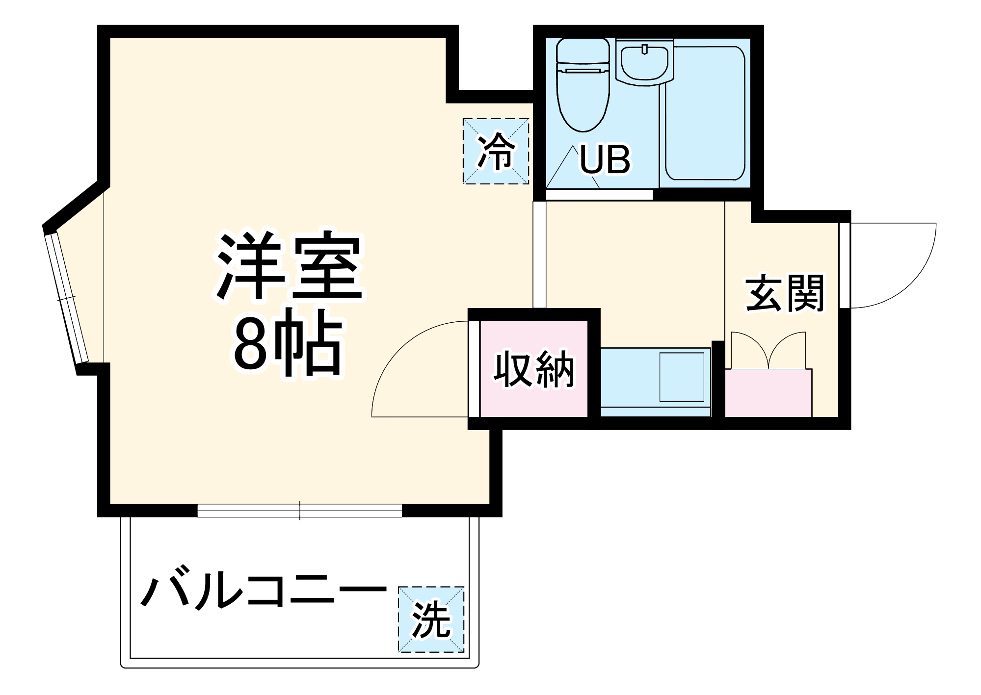 プレアール名古屋原の間取り