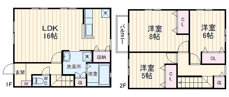 セントガーデンズの間取り