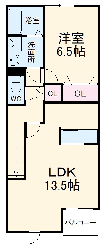 プラネットⅠの間取り