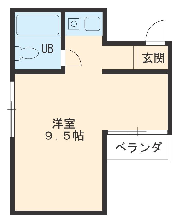 WING香流の間取り