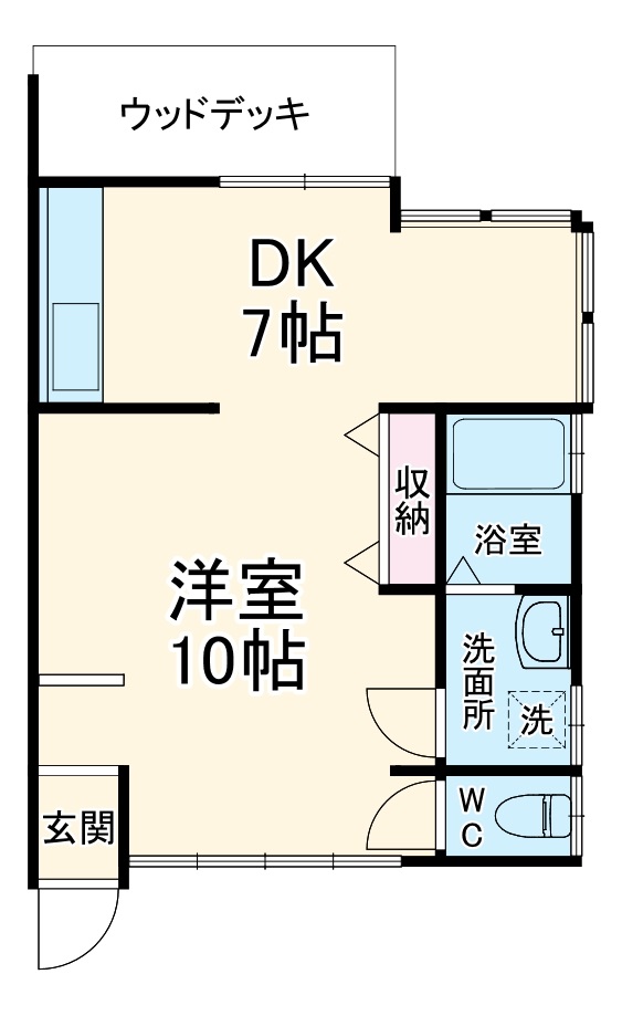 エコーハイツ田戸台第2の間取り