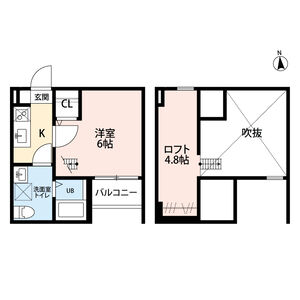 TEODORA 浅間町の間取り