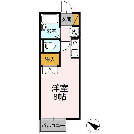 セピアコート東五所の間取り