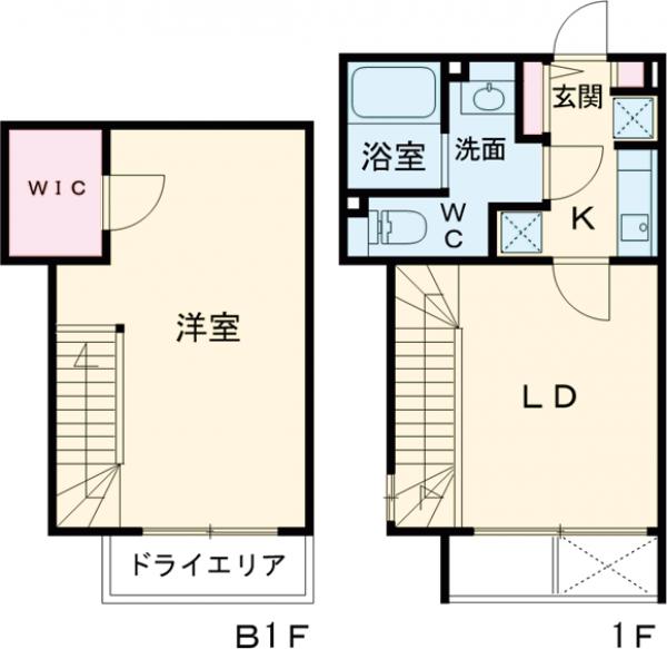 PASEO笹塚Ⅱの間取り