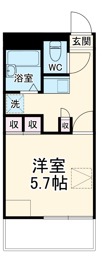 レオパレスグリーンシティの間取り