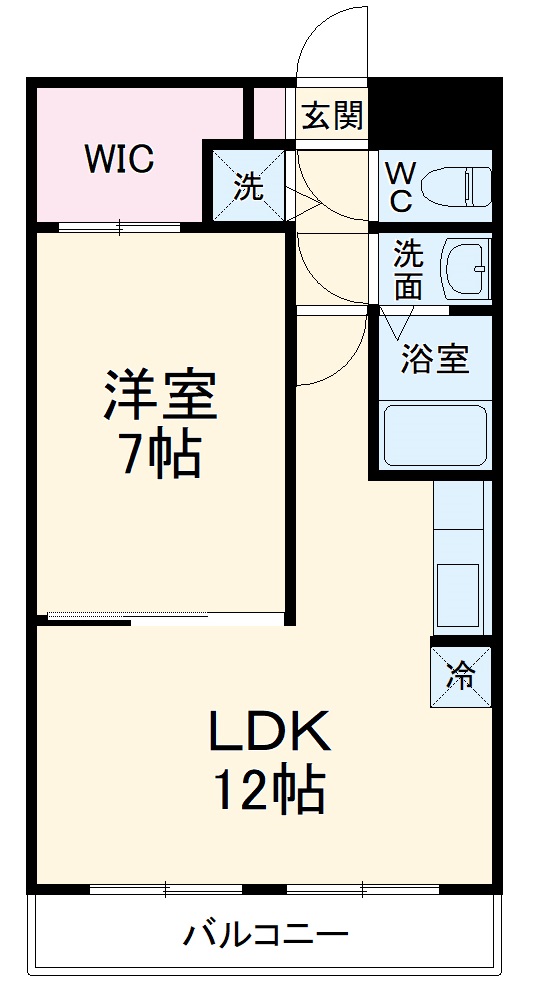 フレンドリー Ⅰの間取り