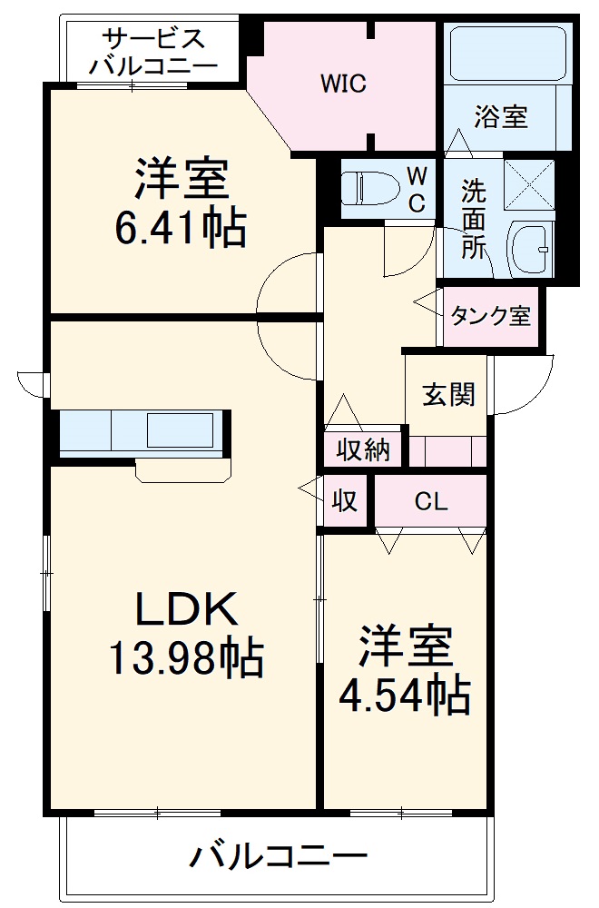 Eir Lyfjaの間取り