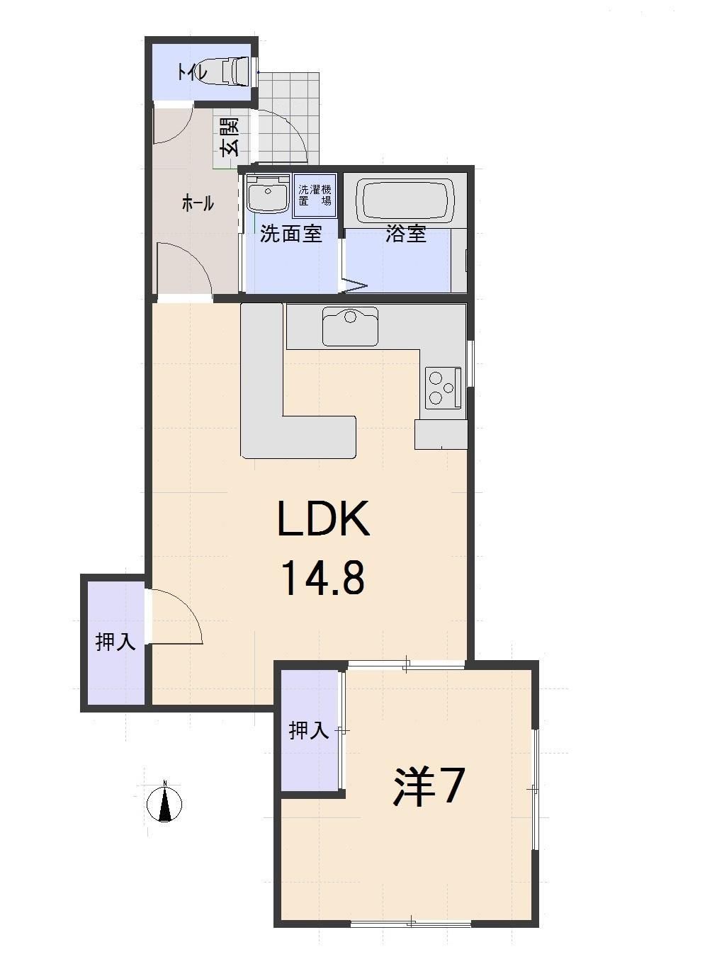 メルフォルンの間取り