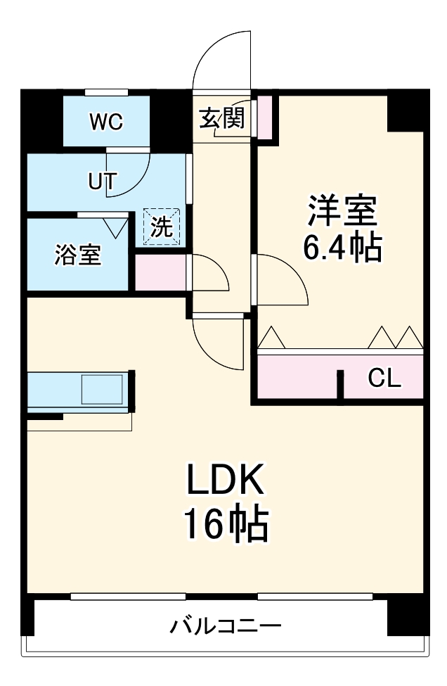 サンビーム八代の間取り