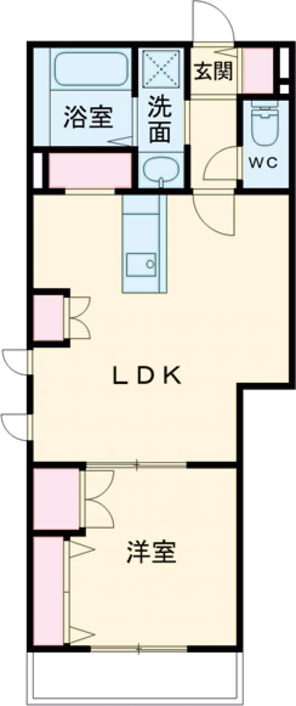 East fieldの間取り