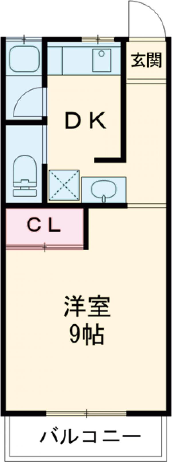 ヴィラ花みずきⅠの間取り