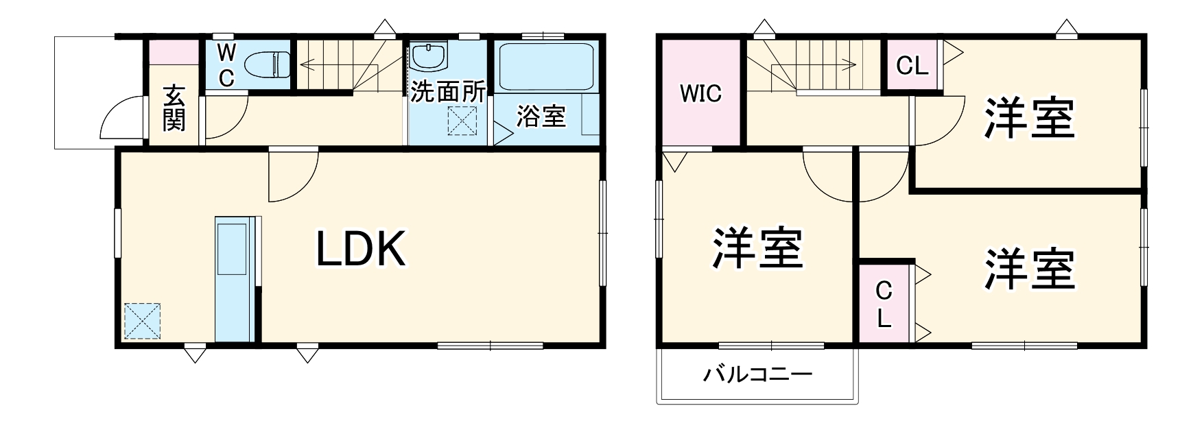 仮称 グランソフィア羽生 Aの間取り