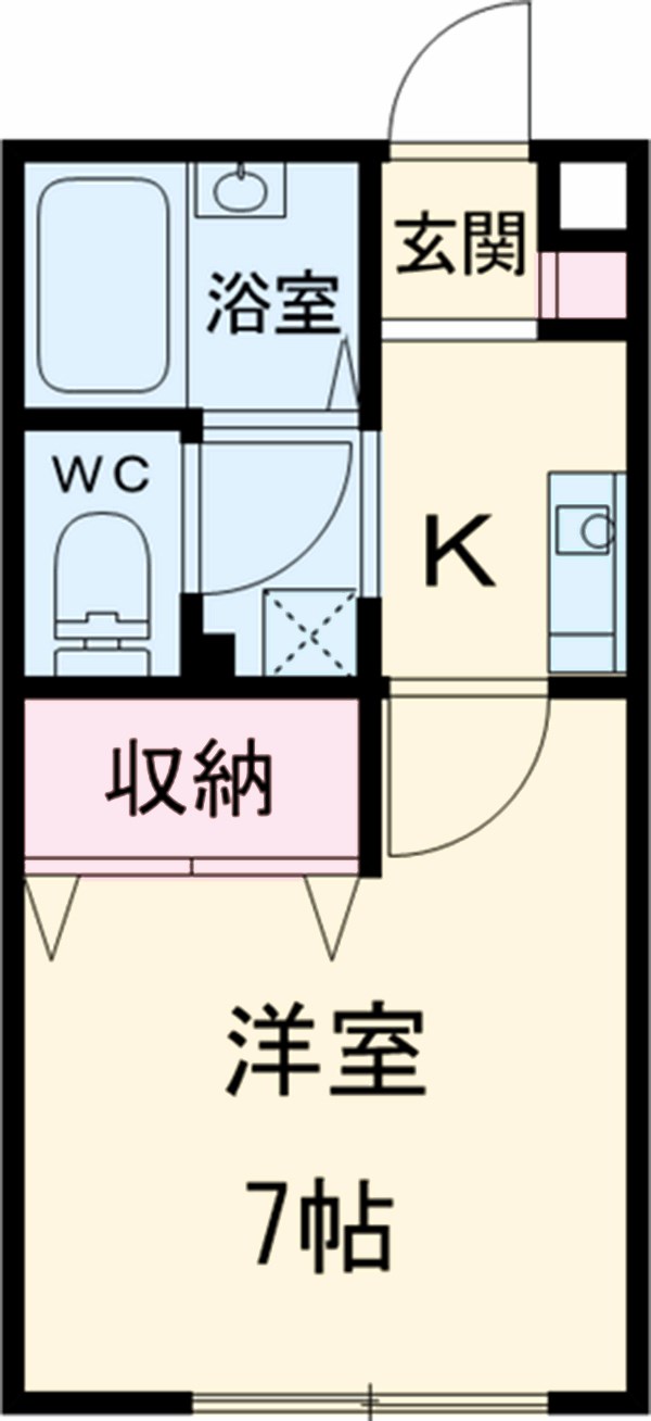 サン・ヴィレッジ国立の間取り
