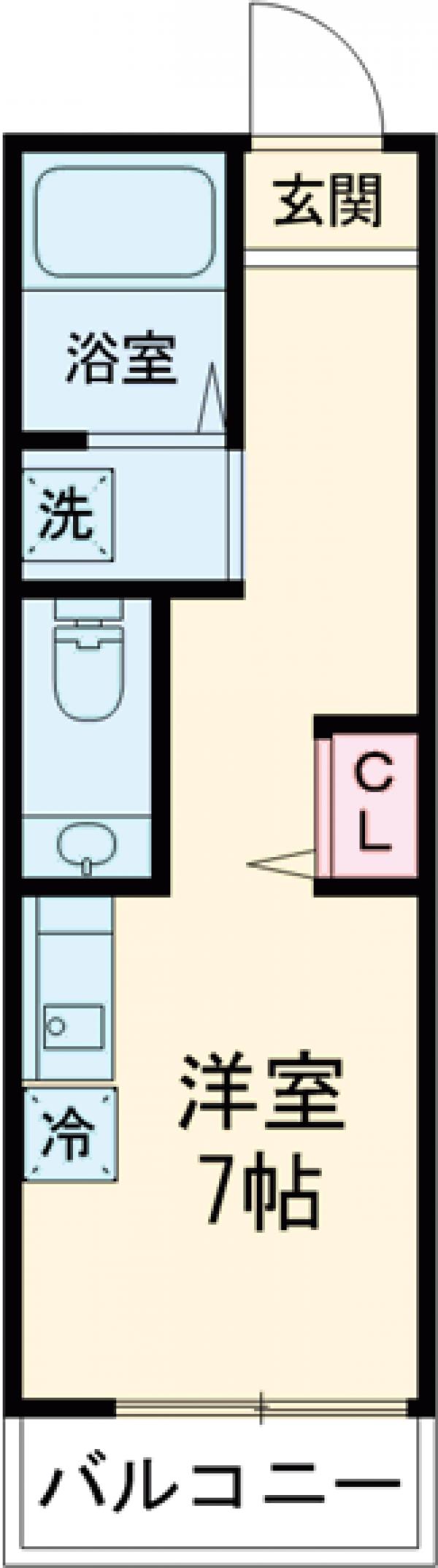 La Provence du GOTANNO 弐号館の間取り