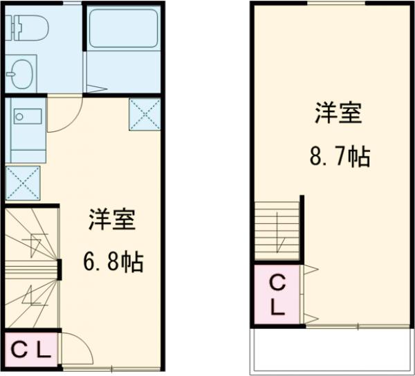 コーラル池上の間取り
