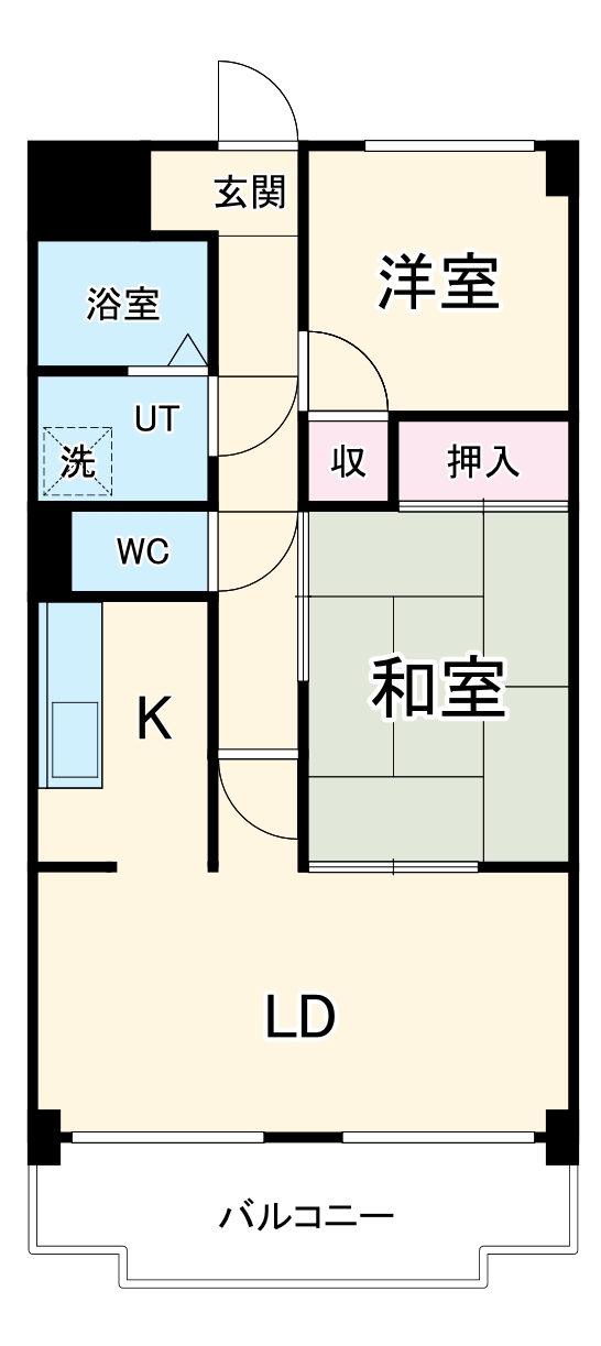 リアライズ南陽の間取り